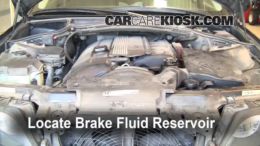 2002 BMW 325i 2.5L 6 Cyl. Sedan Brake Fluid Add Fluid